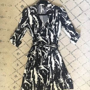 ALFANI Classic Wrap Dress